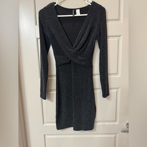 Sparkly H&M long sleeve dress.